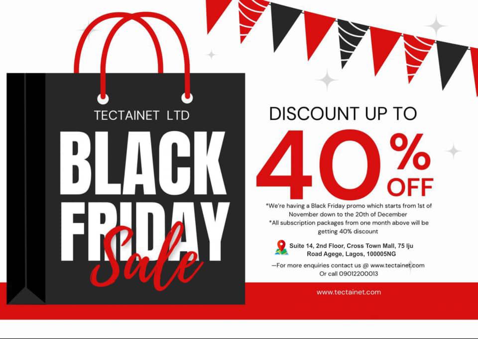 Tectainet Black Friday